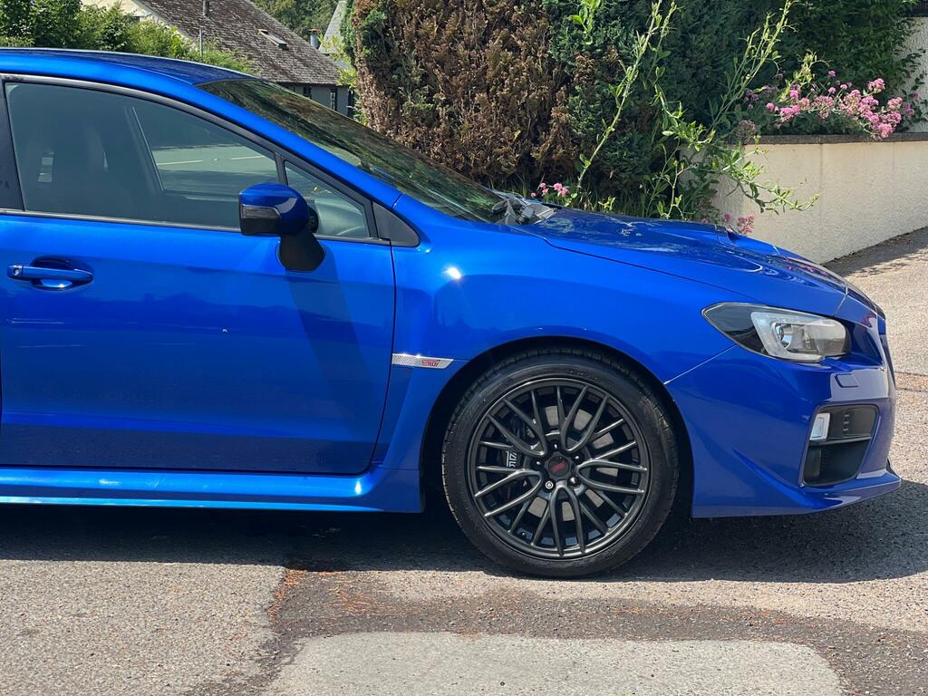 Subaru WRX STI 2.5T Type Uk 4Wd Euro 6 Blue #5