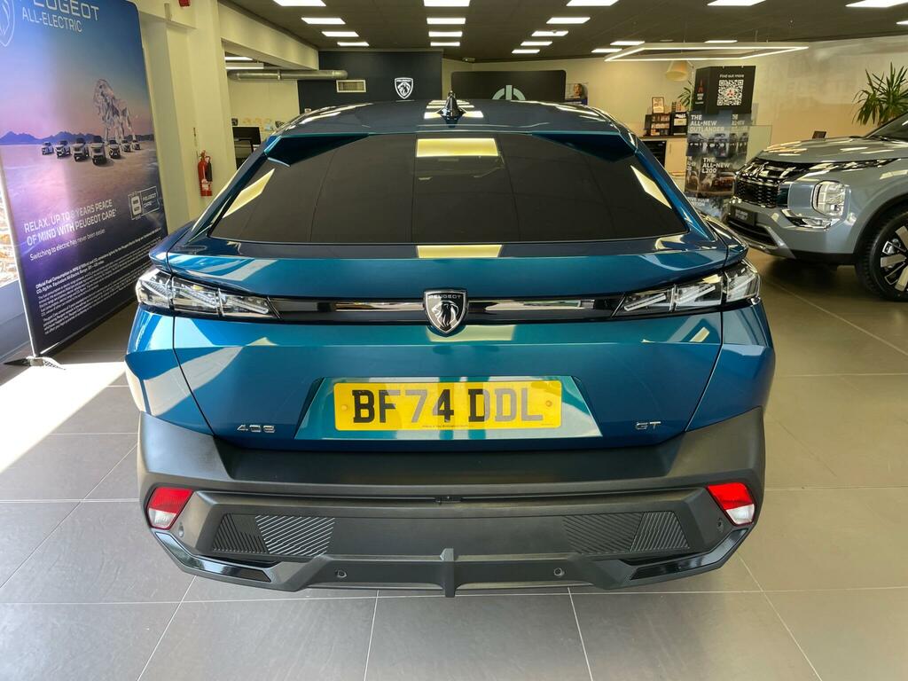 Peugeot 408 1.2 Puretech Gt Fastback Eat Euro 6 Ss Blue #5