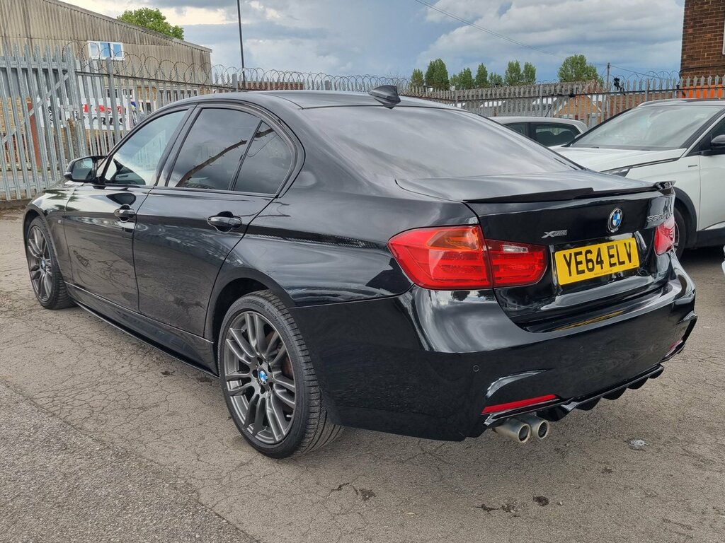 BMW 3 Series 3.0 330D M Sport Saloon Xdrive Eur YE64ELV Black #5