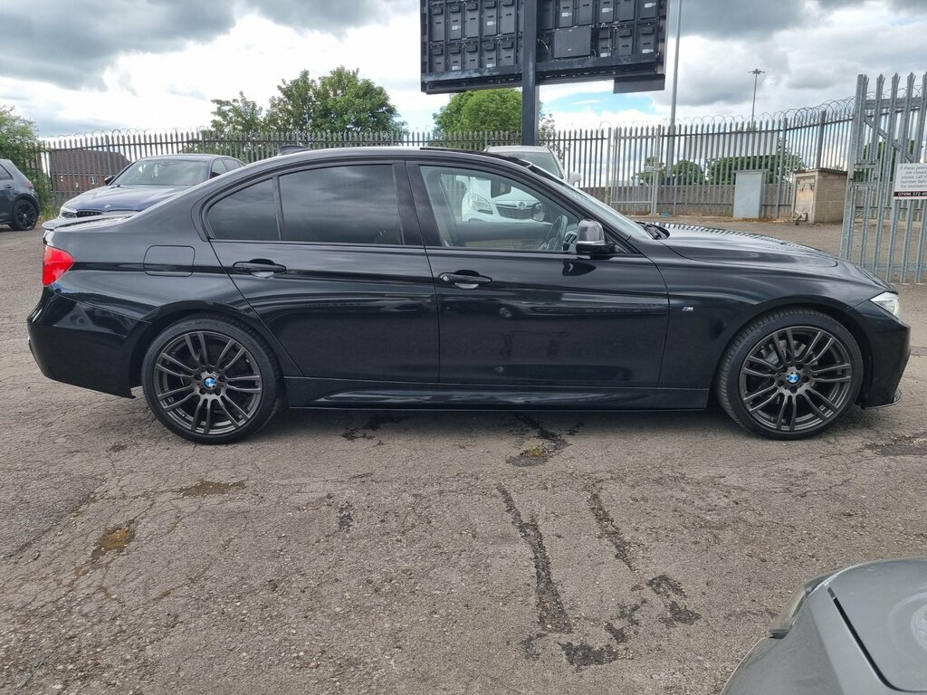 BMW 3 Series 3.0 330D M Sport Saloon Xdrive Eur YE64ELV Black #6