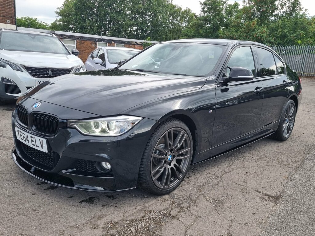 BMW 3 Series 3.0 330D M Sport Saloon Xdrive Eur YE64ELV Black #4