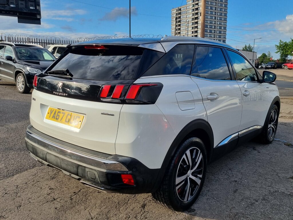 Peugeot 3008 1.6 Bluehdi Gt Line Suv Eat Euro 6 Ss White #6