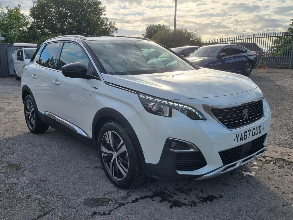 Peugeot 3008 1.6 Bluehdi Gt Line Suv Eat Euro 6 Ss White