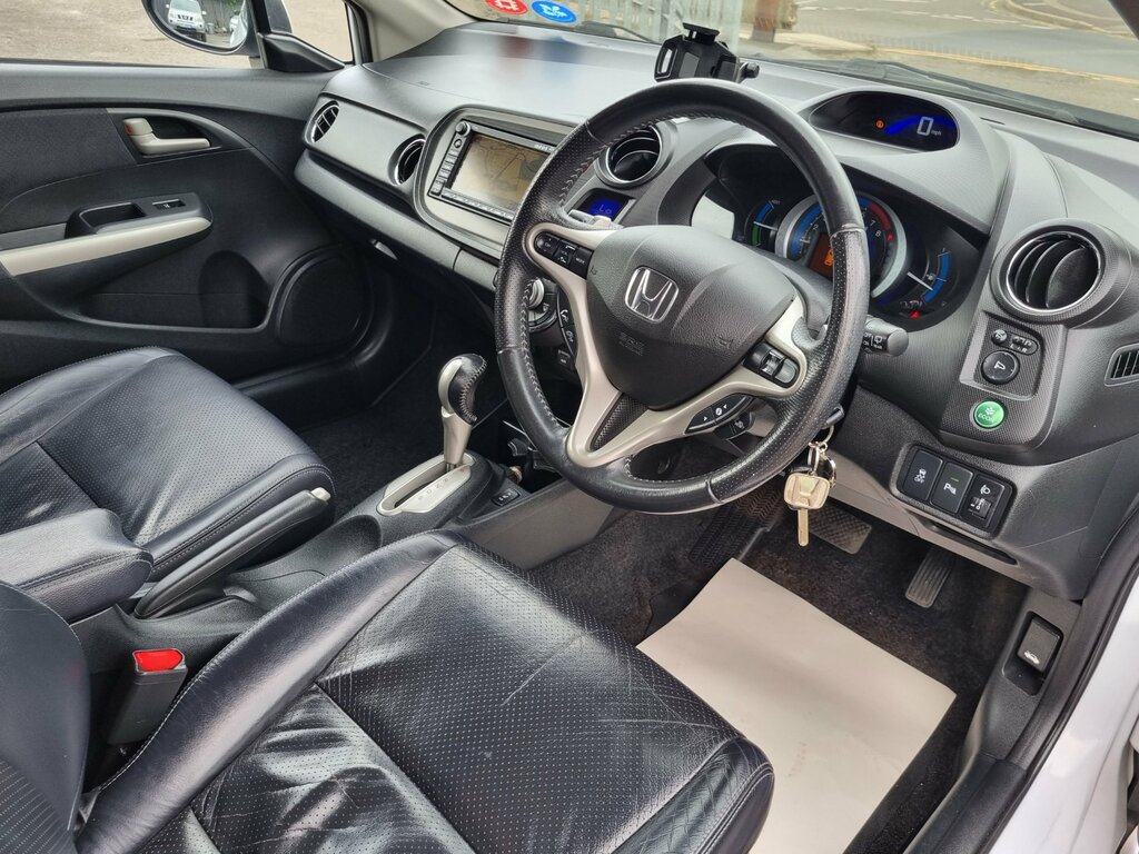Honda Insight 1.3H Ima Ex Hatchback Hybrid Cvt Euro 5 White #2
