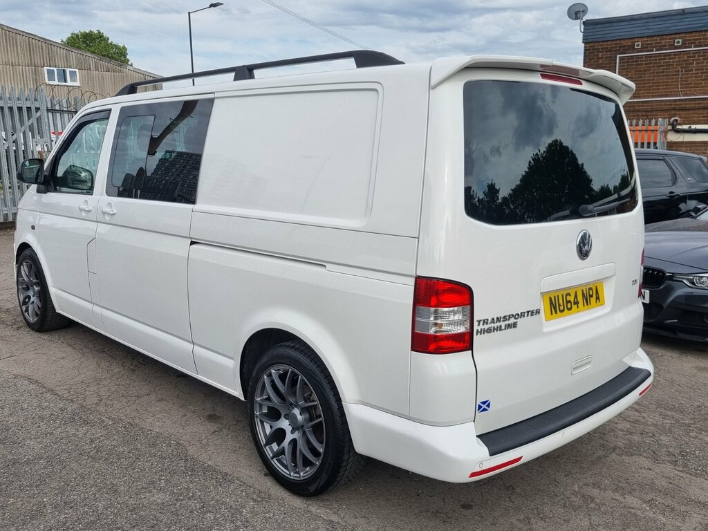 Volkswagen Transporter 2.0 Tdi T32 Highline Kombi L3 H1 White #4
