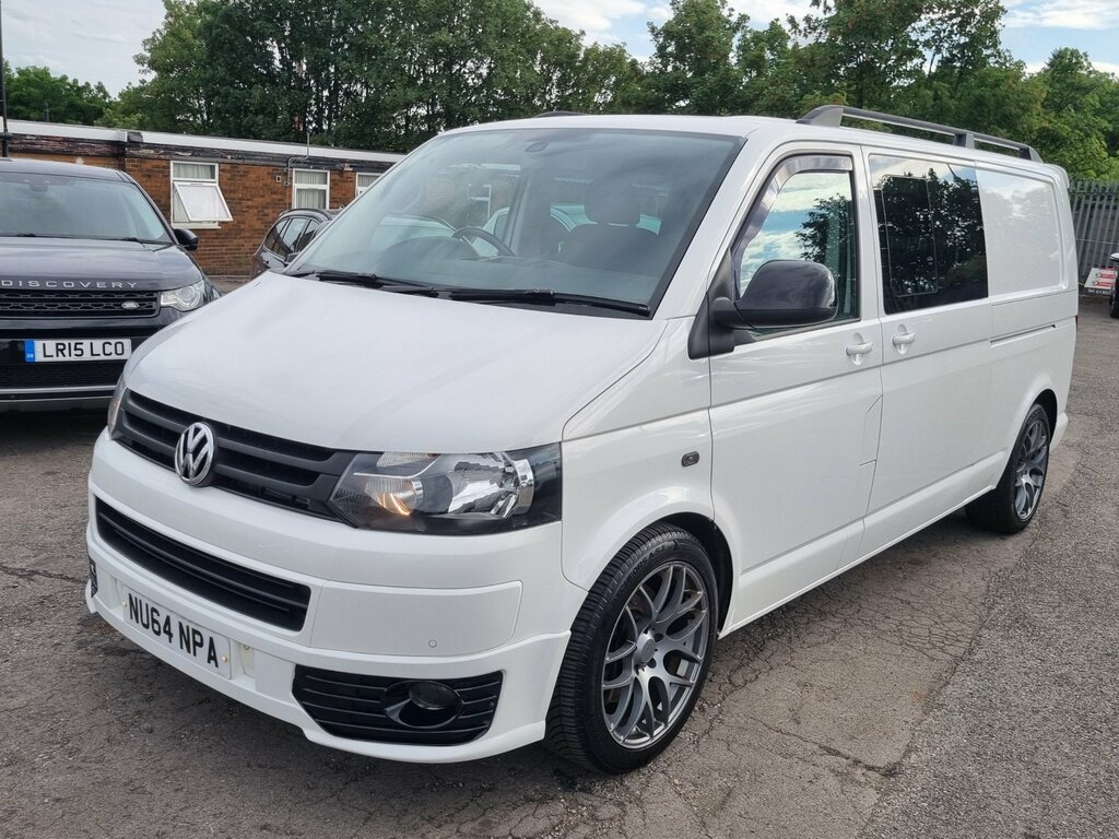 Volkswagen Transporter 2.0 Tdi T32 Highline Kombi L3 H1 White #3