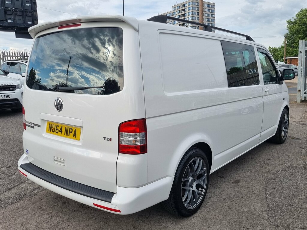 Volkswagen Transporter 2.0 Tdi T32 Highline Kombi L3 H1 White #6