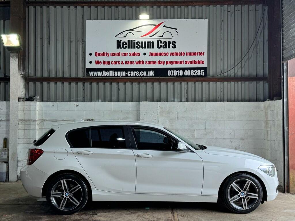 BMW 1 Series 1.6 116I Sport Euro 5 Ss White #5