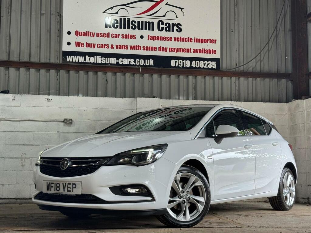 Vauxhall Astra 1.0I Turbo Ecotec Sri Euro 6 Ss White