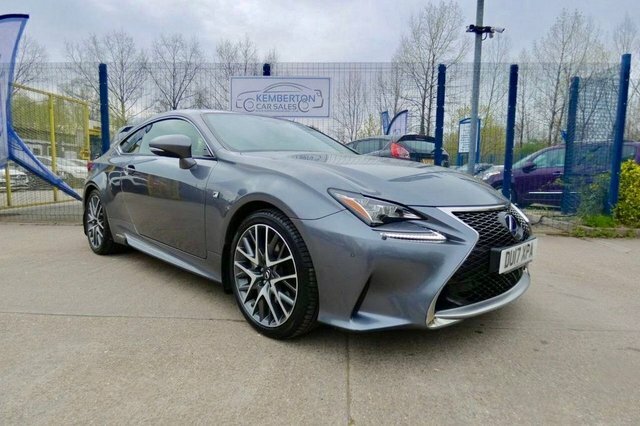 Lexus RC 2017 2.5 300H F Sport Coupe Hybrid Cvt Grey