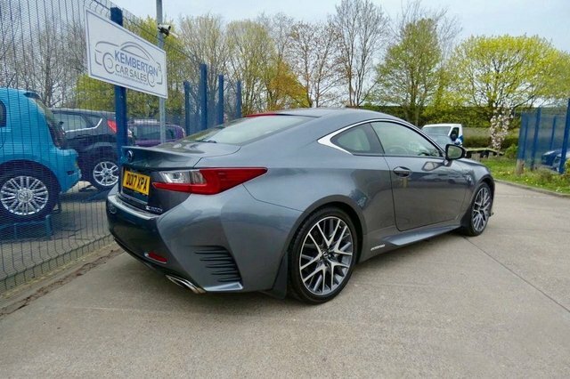 Lexus RC 2017 2.5 300H F Sport Coupe Hybrid Cvt Grey #5