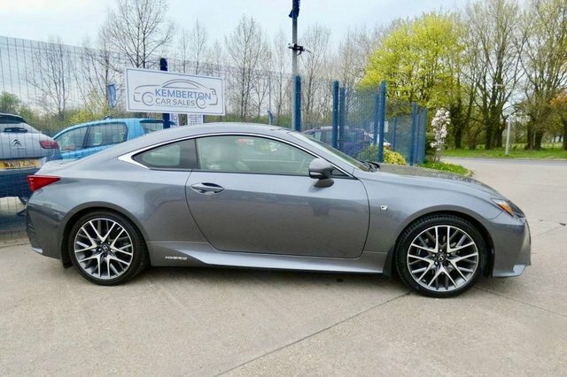 Lexus RC 2017 2.5 300H F Sport Coupe Hybrid Cvt Grey #4