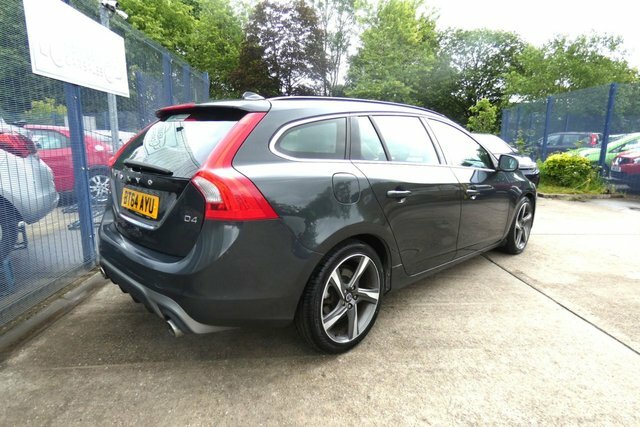 Volvo V60 2014 2.0 D4 R-design Estate Euro Grey #5