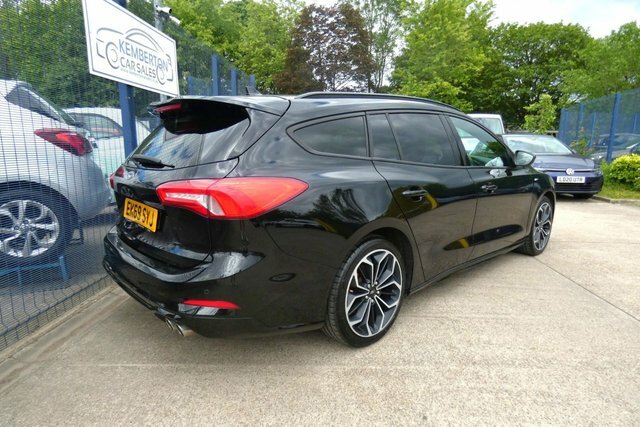 Ford Focus 2019 1.5 Ecoblue St-line X Estate Manua EK69SYJ Black #5