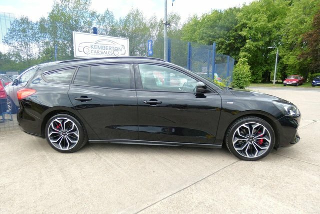 Ford Focus 2019 1.5 Ecoblue St-line X Estate Manua EK69SYJ Black #4