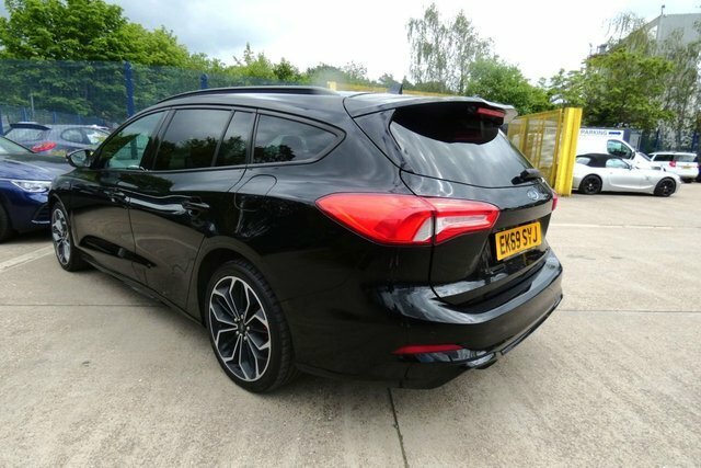 Ford Focus 2019 1.5 Ecoblue St-line X Estate Manua EK69SYJ Black #6
