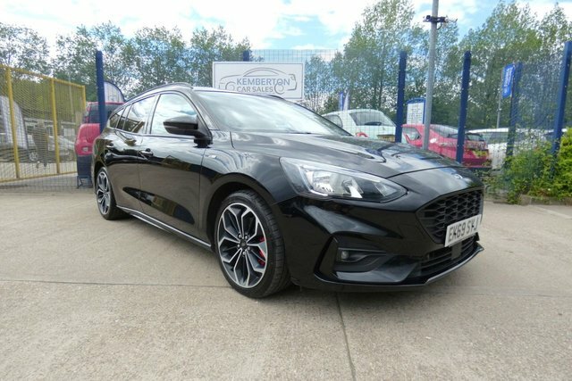 Ford Focus 2019 1.5 Ecoblue St-line X Estate Manua EK69SYJ Black