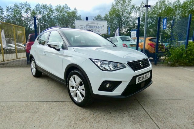 Seat Arona 2018 1.6 Tdi Se Technology Lux Suv Manu White