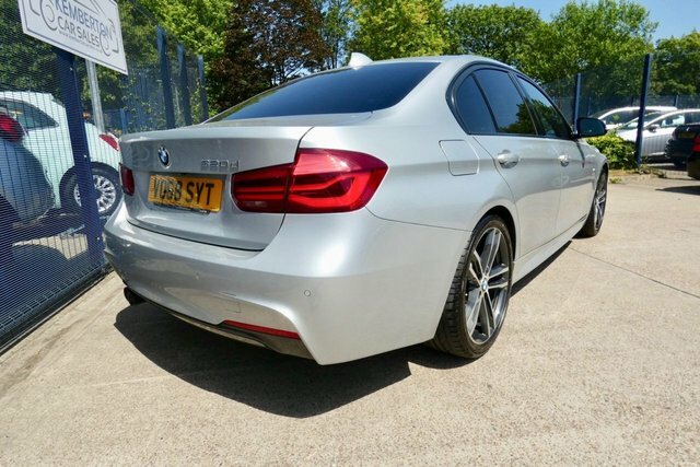 BMW 3 Series 2018 2.0 320D M Sport Shadow Edition Saloon Di VO68SYT Silver #5