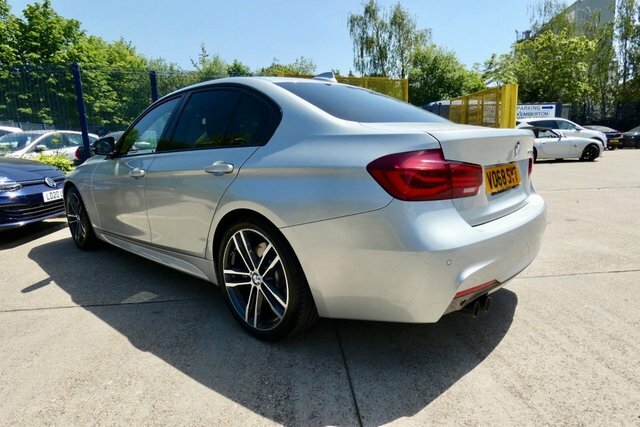 BMW 3 Series 2018 2.0 320D M Sport Shadow Edition Saloon Di VO68SYT Silver #6