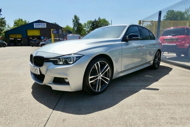 BMW 3 Series 2018 2.0 320D M Sport Shadow Edition Saloon Di VO68SYT Silver #3
