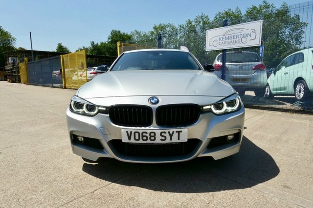 BMW 3 Series 2018 2.0 320D M Sport Shadow Edition Saloon Di VO68SYT Silver #2