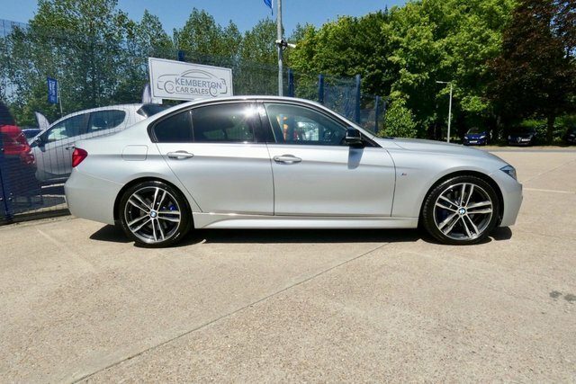 BMW 3 Series 2018 2.0 320D M Sport Shadow Edition Saloon Di VO68SYT Silver #4