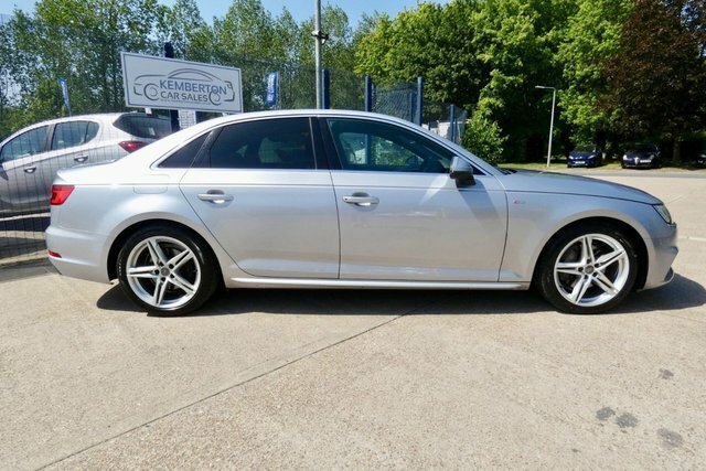 Audi A4 2016 2.0 Tdi Ultra S Line Saloon S Tron Silver #4
