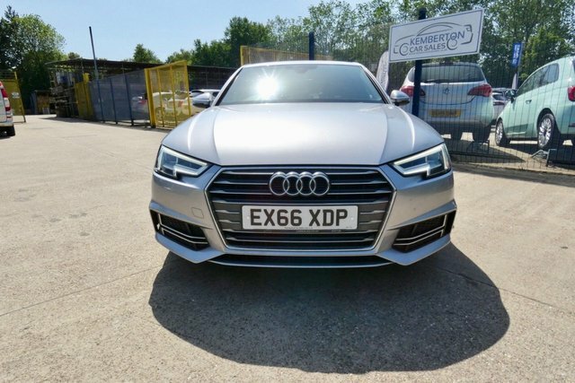 Audi A4 2016 2.0 Tdi Ultra S Line Saloon S Tron Silver #2
