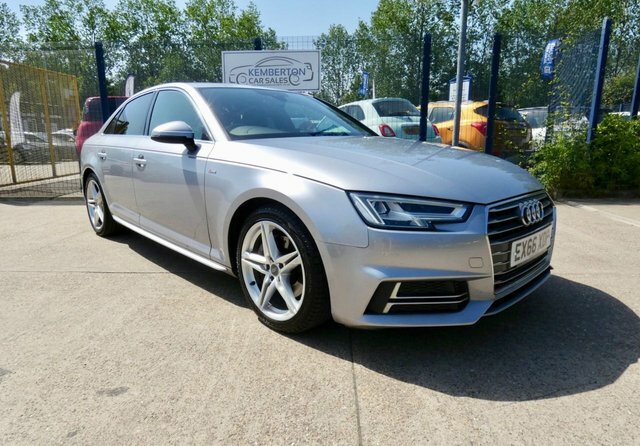 Audi A4 2016 2.0 Tdi Ultra S Line Saloon S Tron Silver