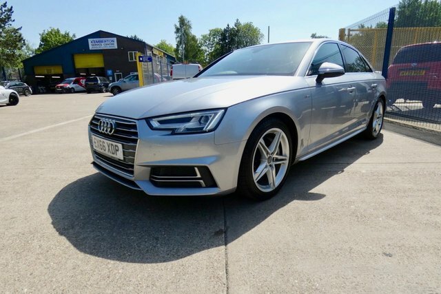 Audi A4 2016 2.0 Tdi Ultra S Line Saloon S Tron Silver #3
