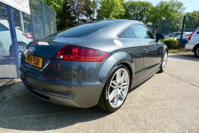 Audi TT 2014 2.0 Tdi Black Edition Coupe S Tron Black #5