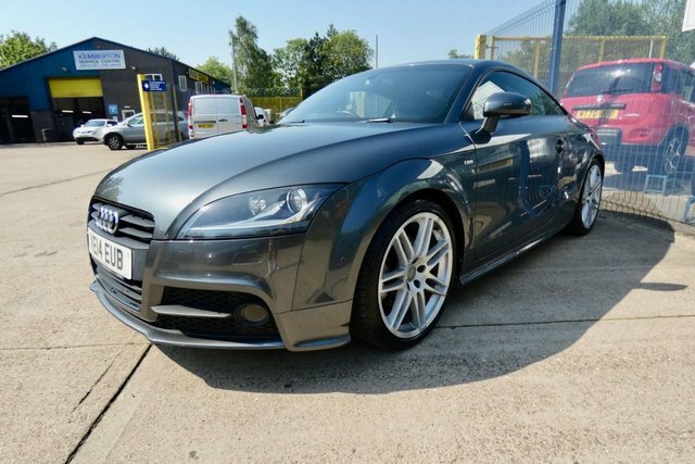 Audi TT 2014 2.0 Tdi Black Edition Coupe S Tron Black #3