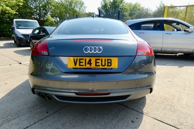 Audi TT 2014 2.0 Tdi Black Edition Coupe S Tron Black #6