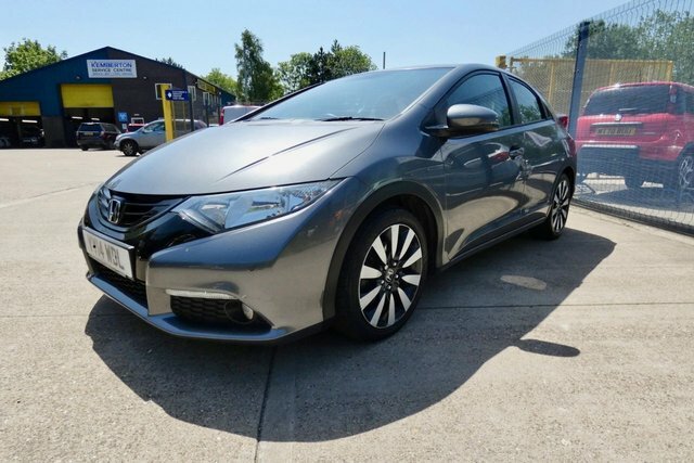 Honda Civic 2014 1.8 I-vtec Se Plus Hatchback Manua Grey #3