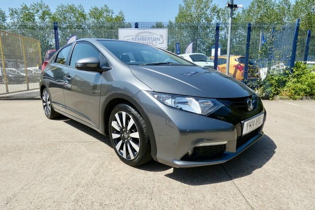 Honda Civic 2014 1.8 I-vtec Se Plus Hatchback Manua Grey