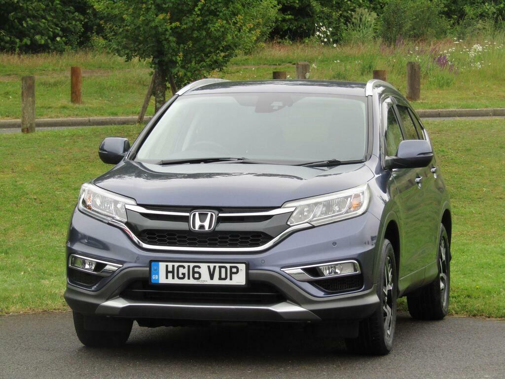Honda Cr-V 1.6 I-dtec Se Plus Navi 4Wd Euro 6 Blue #2
