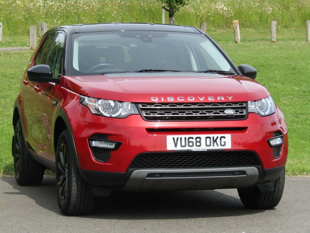 Land Rover Discovery Sport 2.0 Td4 Se Tech 4Wd Euro 6 S S Red