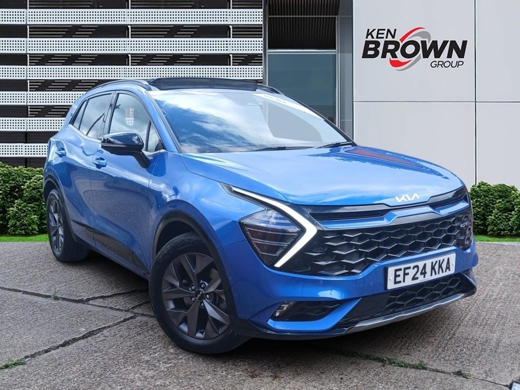 Kia Sportage 1.6 H T Gdi Gt Line S Suv Hybrid A Blue