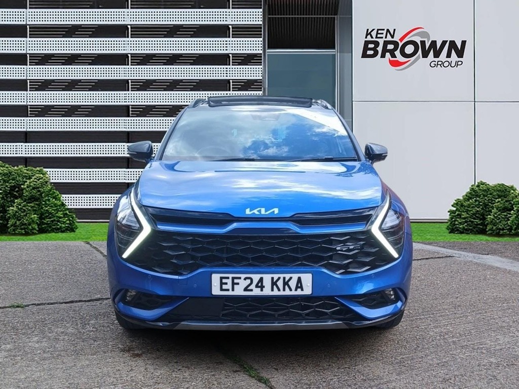 Kia Sportage 1.6 H T Gdi Gt Line S Suv Hybrid A EF24KKA Blue #4
