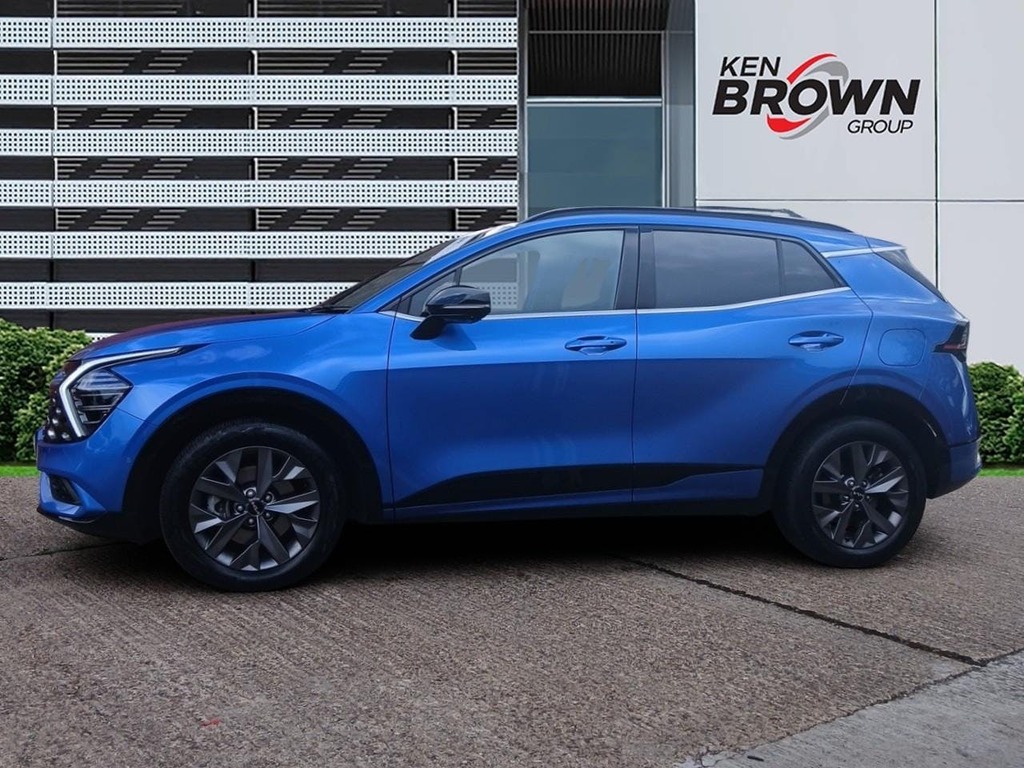 Kia Sportage 1.6 H T Gdi Gt Line S Suv Hybrid A EF24KKA Blue #3