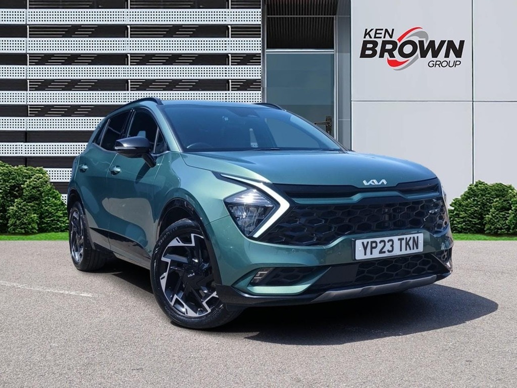 Kia Sportage 1.6 T Gdi 13.8Kwh Gt Line Suv Plug In H YP23TKN Green