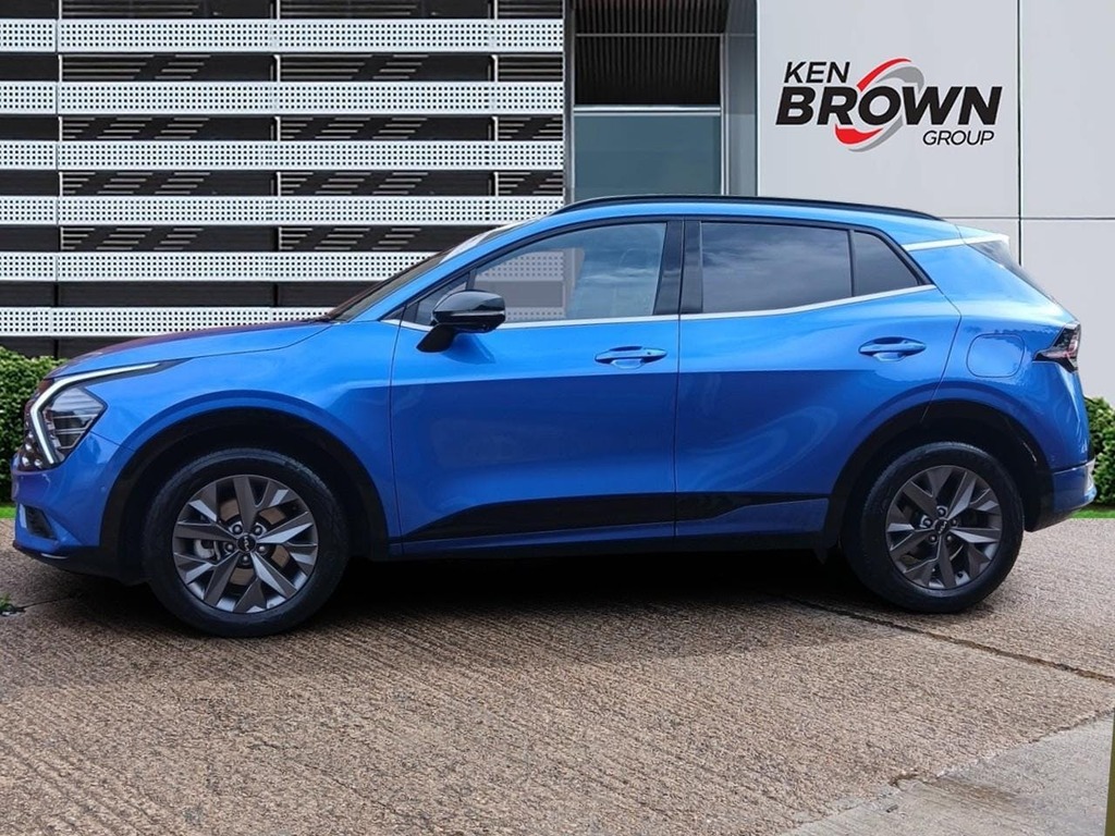Kia Sportage 1.6 H T Gdi Gt Line S Suv Hybrid LN75PNK Blue #3