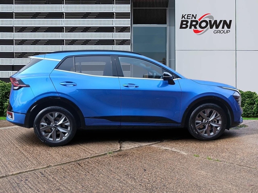 Kia Sportage 1.6 H T Gdi Gt Line S Suv Hybrid LN75PNK Blue #5