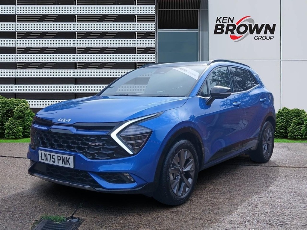 Kia Sportage 1.6 H T Gdi Gt Line S Suv Hybrid LN75PNK Blue #6