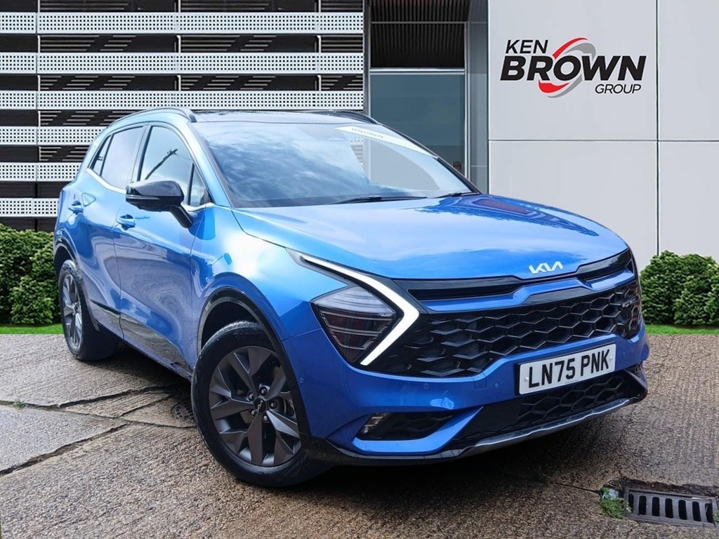 Kia Sportage 1.6 H T Gdi Gt Line S Suv Hybrid LN75PNK Blue
