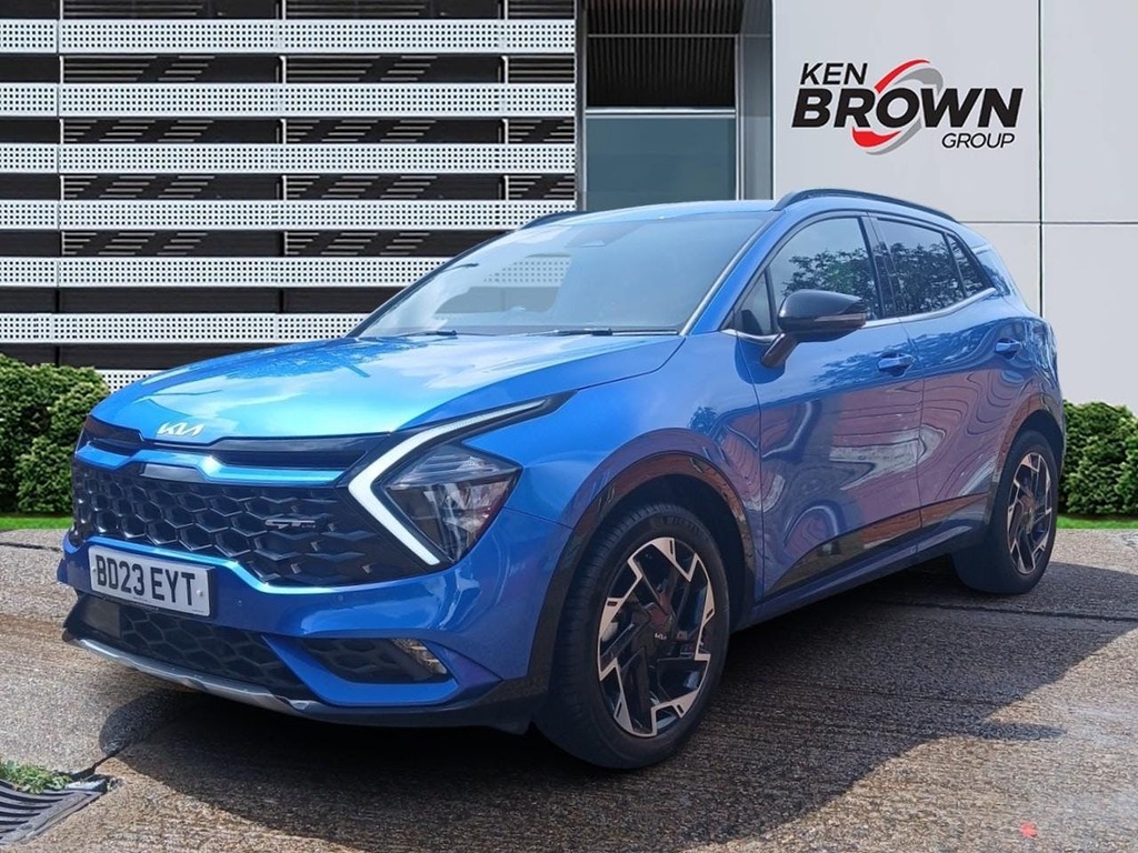 Kia Sportage 1.6 T Gdi 13.8Kwh Gt Line Suv Plug In H BD23EYT Blue #6