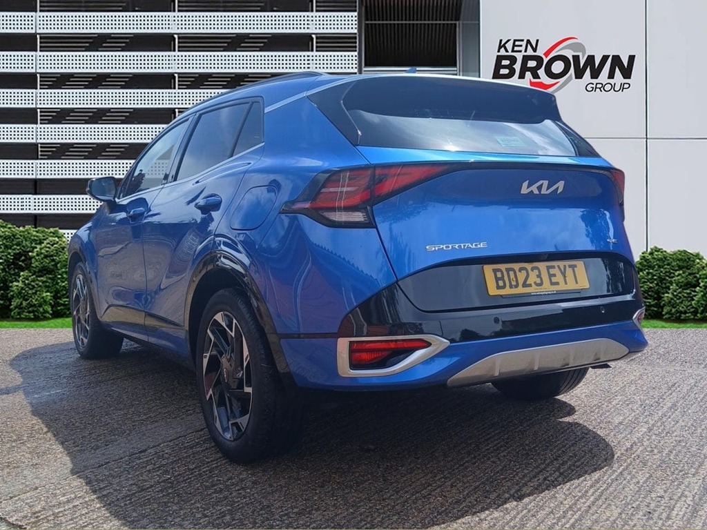 Kia Sportage 1.6 T Gdi 13.8Kwh Gt Line Suv Plug In H BD23EYT Blue #2