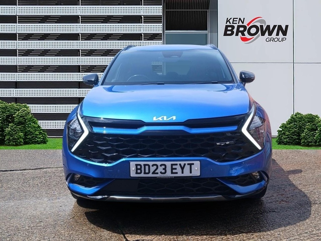 Kia Sportage 1.6 T Gdi 13.8Kwh Gt Line Suv Plug In H BD23EYT Blue #4
