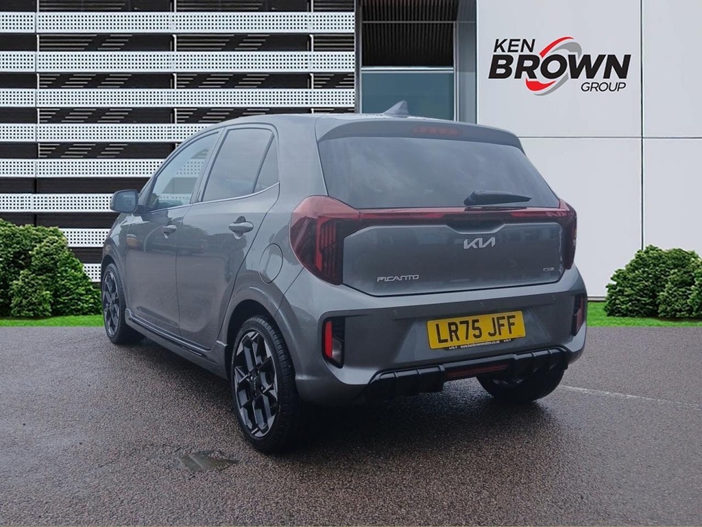 Kia Picanto 1.0 Gt Line Hatchback Amt LR75JFF Grey #2